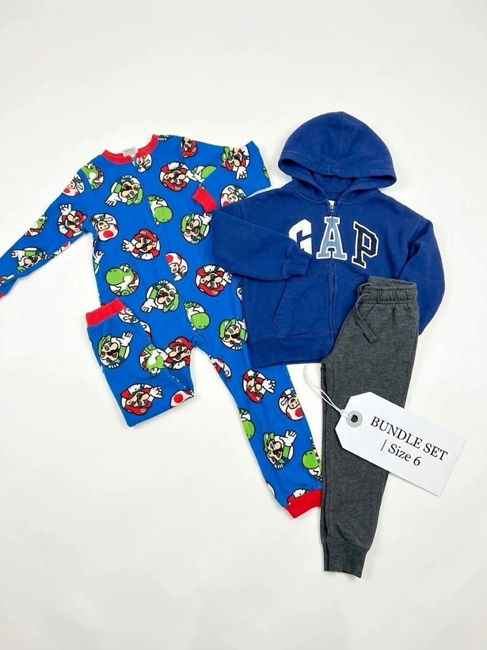 Kids Bundle Super Mario, Hoodie and joggers